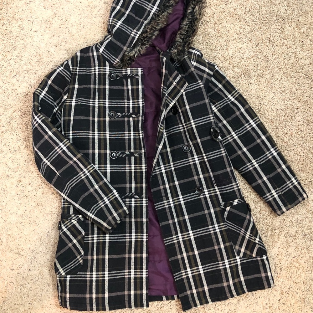 Volcom Coat with fur hood